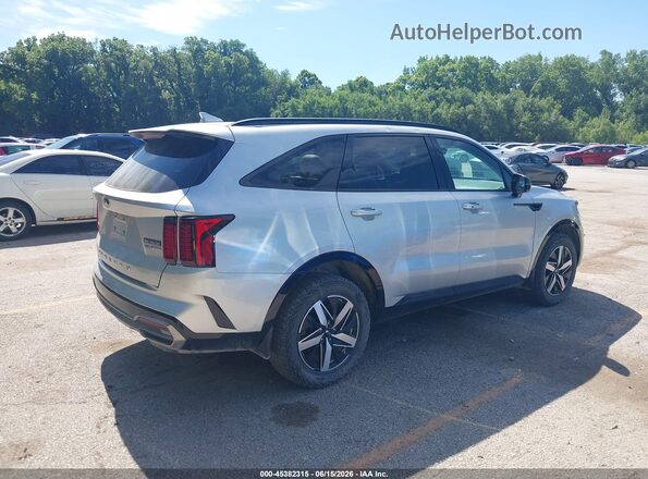 5XYRHDLF7MG058419 2021 KIA SORENTO Silver Задня права чверть
