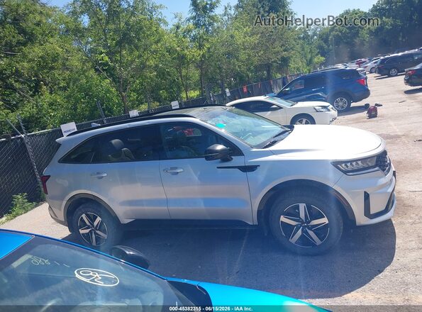 5XYRHDLF7MG058419 2021 KIA SORENTO Silver Вид задньої частини салону