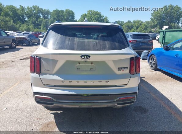 5XYRHDLF7MG058419 2021 KIA SORENTO Silver 