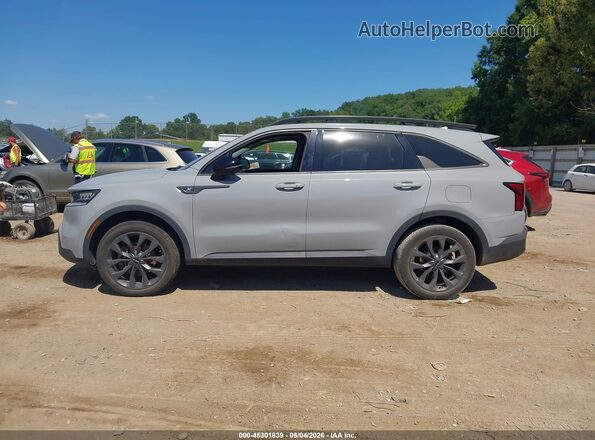 5XYRHDLF7NG096184 2022 KIA SORENTO Gray Vista interior de 360 grados