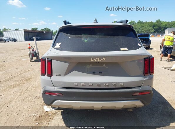 5XYRHDLF7NG096184 2022 KIA SORENTO Gray 