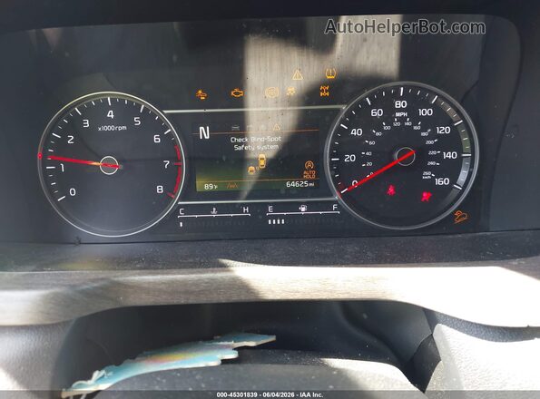 5XYRHDLF7NG096184 2022 KIA SORENTO Gray Vista de los asientos traseros