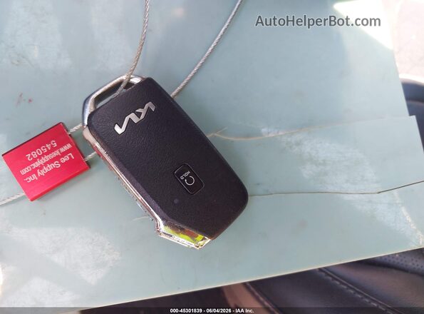 5XYRHDLF7NG096184 2022 KIA SORENTO Gray Vista del salpicadero