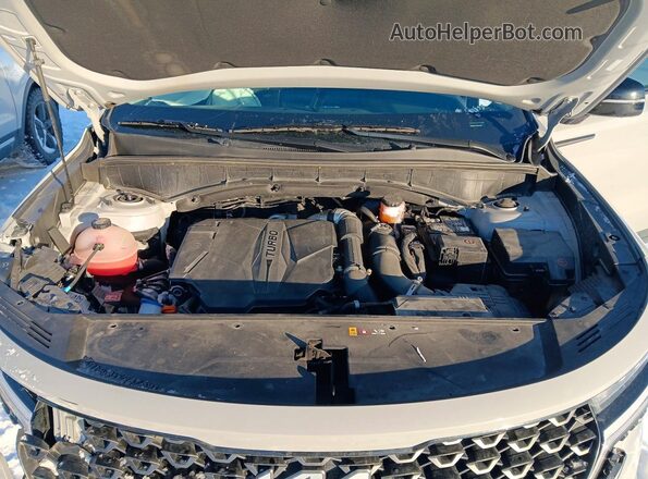 5XYRHDLF7PG180587 2023 KIA SORENTO Серый Вид задней части салона