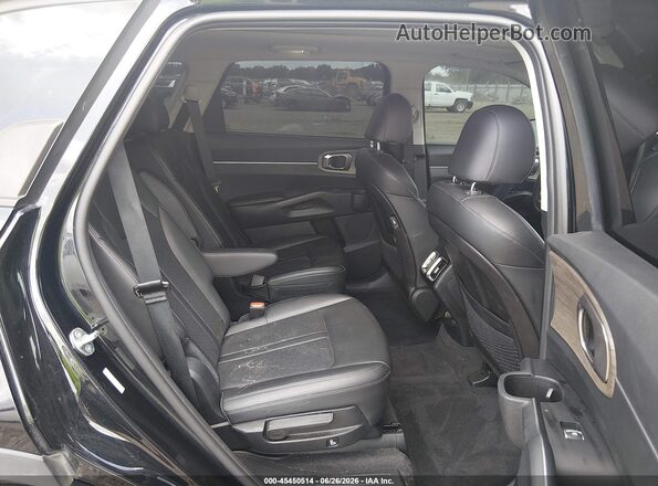 5XYRHDLF8PG211295 2023 KIA SORENTO Black Вид наклейки з VIN-кодом