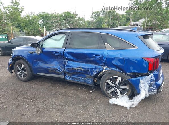 5XYRHDLFXMG013426 2021 KIA SORENTO Blue Vista interior de 360 grados