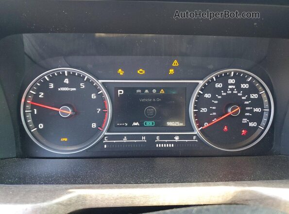 5XYRHDLFXMG024054 2021 KIA SORENTO Silver Instrument cluster view