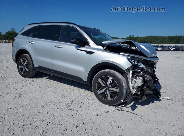 5XYRHDLFXMG024054 2021 KIA SORENTO Silver Front right