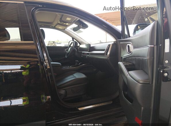 5XYRK4JF0RG287407 2024 KIA SORENTO Черный Вид салона спереди