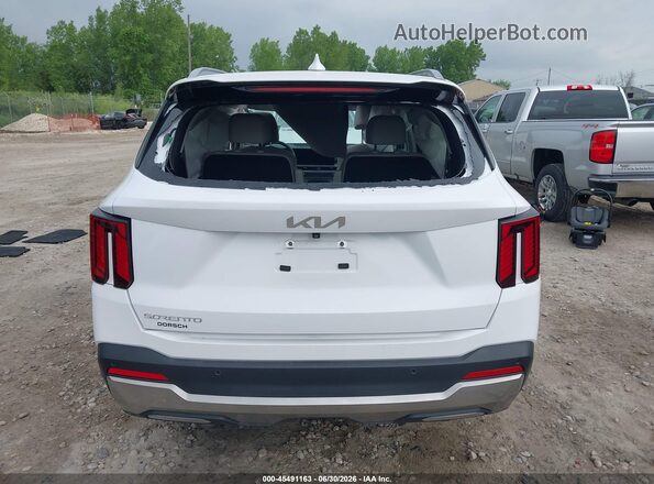 5XYRK4JF2SG337004 2025 KIA SORENTO White 
