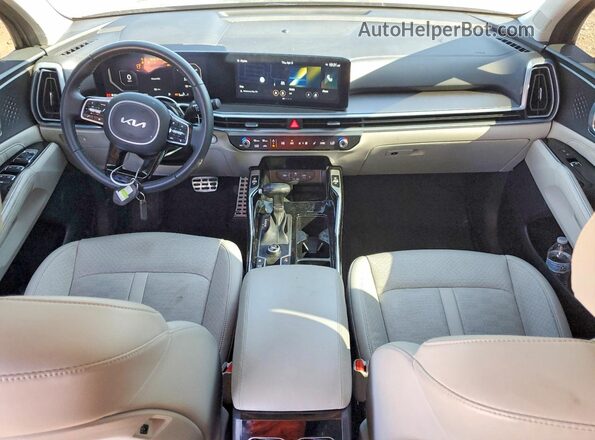 5XYRK4JF5RG260302 2024 KIA SORENTO Black Вид панелі приладів