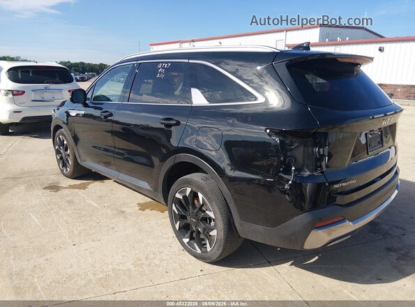 5XYRK4JF9RG292122 2024 KIA SORENTO Черный Задняя левая четверть