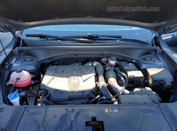 5XYRK4JFXSG361275 2025 KIA SORENTO Charcoal ძრავის განყოფილების ხედი