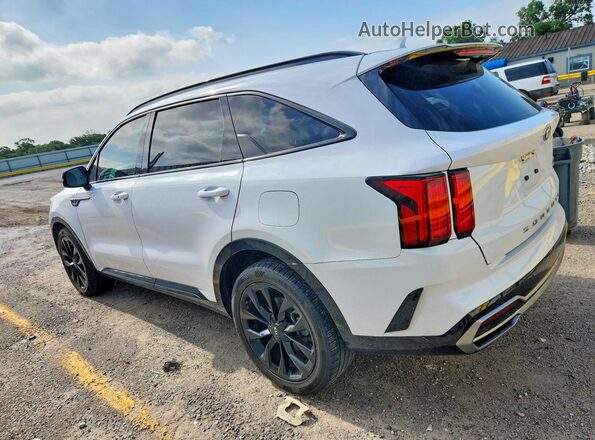 5XYRK4LF0MG020841 2021 KIA SORENTO White Tył lewy