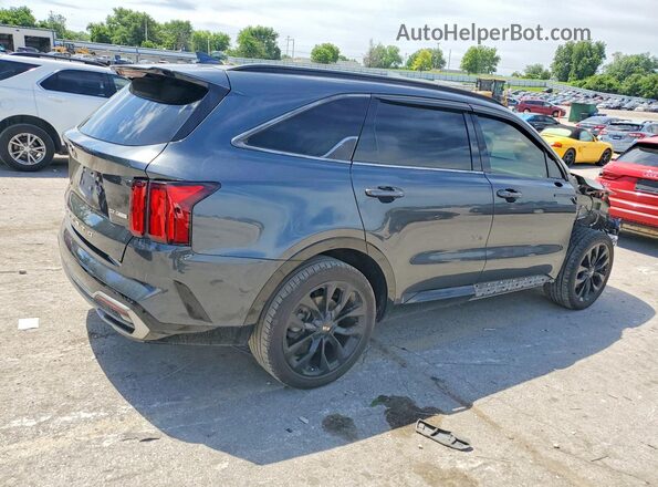 5XYRK4LF0MG035646 2021 KIA SORENTO Charcoal 
