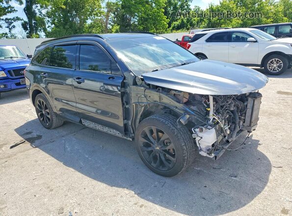 5XYRK4LF0MG035646 2021 KIA SORENTO Charcoal 