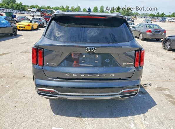 5XYRK4LF0MG035646 2021 KIA SORENTO Charcoal 