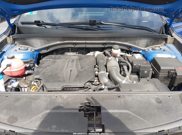 5XYRK4LF1MG073547 2021 KIA SORENTO Blue Widok z tyłu