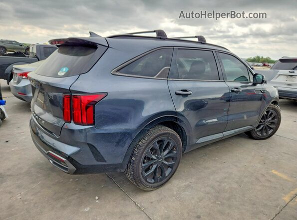 5XYRK4LF2NG130131 2022 KIA SORENTO Серый Задняя правая четверть