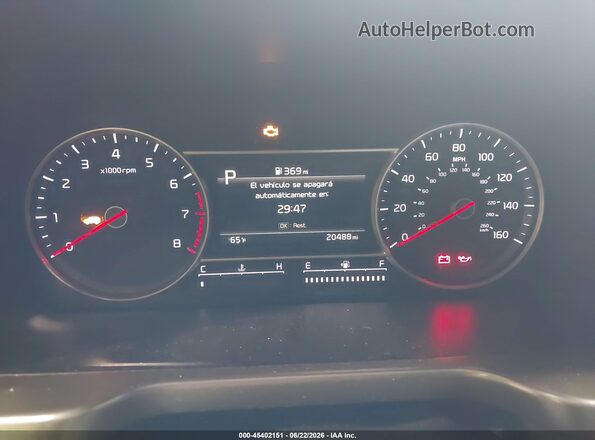5XYRK4LF4NG142488 2022 KIA SORENTO Gray Հետևի նստատեղերի տեսք