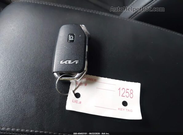 5XYRK4LF4NG142488 2022 KIA SORENTO Gray Առջևի վահանակի տեսք
