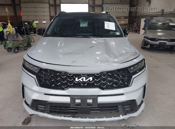 5XYRK4LF4NG142488 2022 KIA SORENTO Gray Սարքավորումների վահանակի տեսք