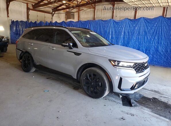 5XYRK4LF6NG090216 2022 KIA SORENTO Gray 