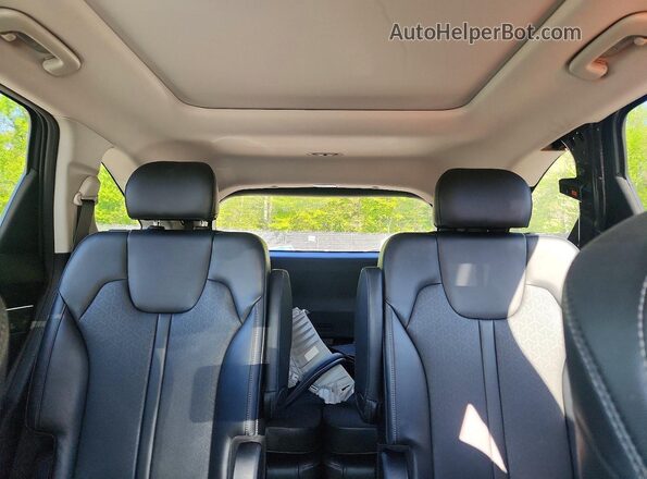 5XYRK4LF7MG058843 2021 KIA SORENTO Charcoal Rear seats view