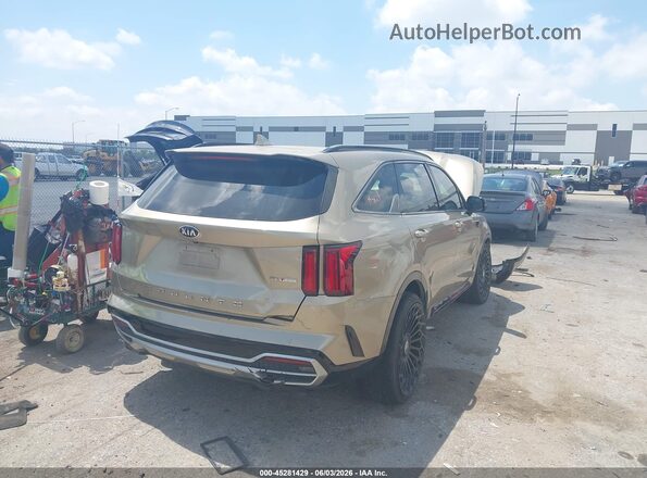 5XYRK4LF7MG067672 2021 KIA SORENTO Tan Հետևի աջ