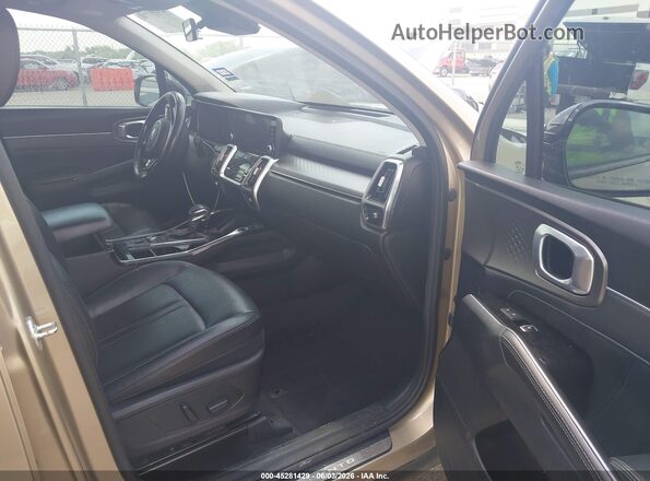 5XYRK4LF7MG067672 2021 KIA SORENTO Tan Սալոնի դիմացի տեսք
