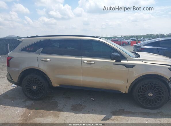 5XYRK4LF7MG067672 2021 KIA SORENTO Tan Սալոնի հետևի տեսք