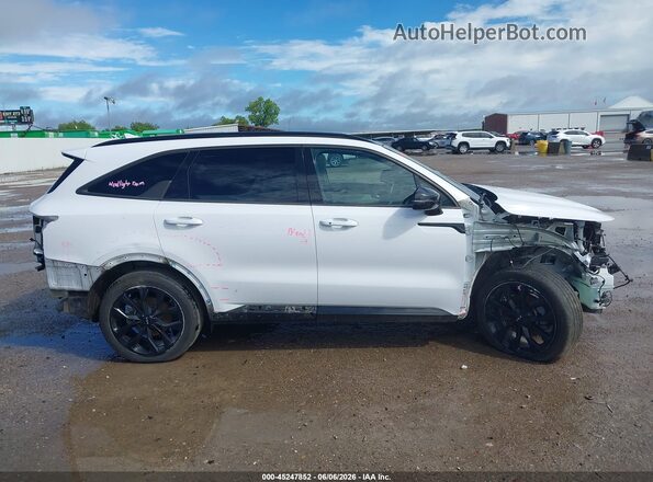 5XYRK4LF7NG151556 2022 KIA SORENTO White სალონის 360-გრადუსიანი ხედი