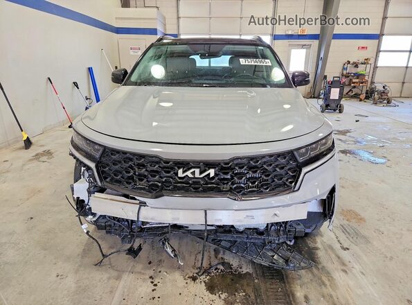 5XYRK4LF7PG205554 2023 KIA SORENTO Серый Вид спереди
