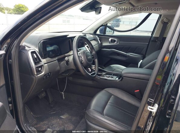 5XYRK4LF8PG204560 2023 KIA SORENTO Black Սալոնի դիմացի տեսք