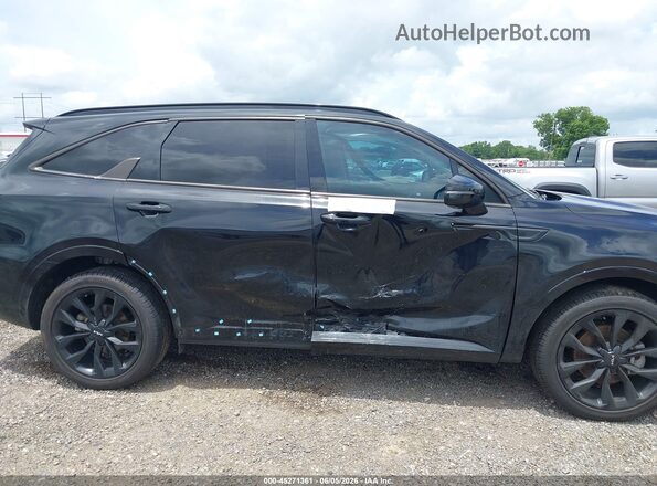 5XYRK4LF8PG204560 2023 KIA SORENTO Black Դիմացի տեսք