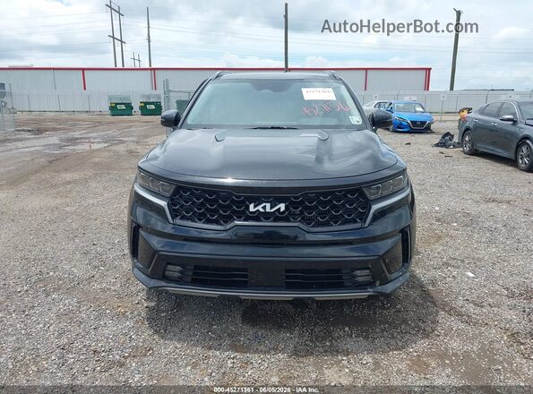5XYRK4LF8PG204560 2023 KIA SORENTO Black Սարքավորումների վահանակի տեսք