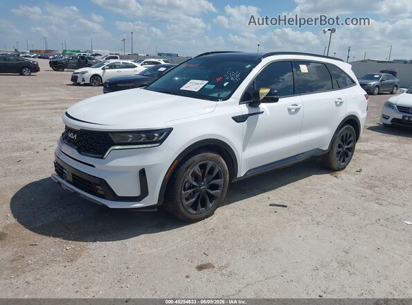 5XYRK4LF9NG117859 2022 KIA SORENTO White Front left