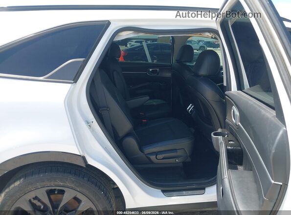 5XYRK4LF9NG117859 2022 KIA SORENTO White VIN sticker view