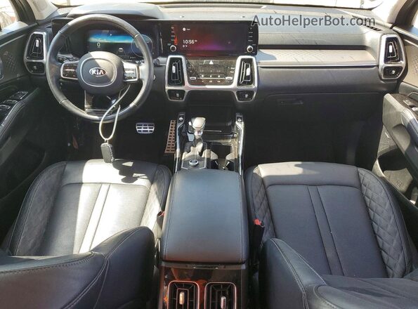 5XYRK4LFXMG012195 2021 KIA SORENTO Black Вид панелі приладів