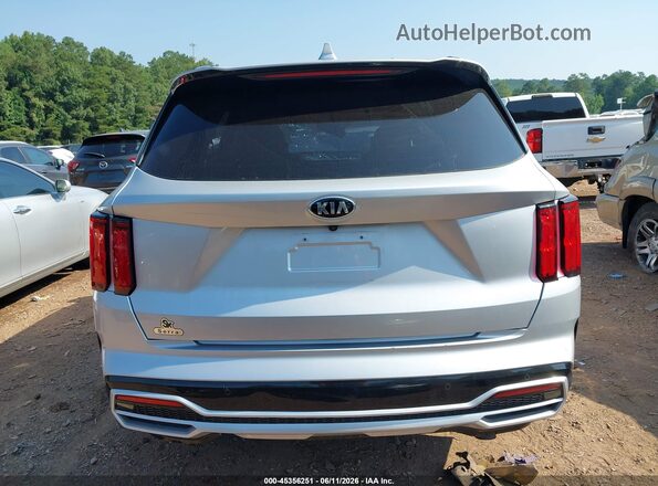 5XYRK4LFXMG047660 2021 KIA SORENTO Silver 