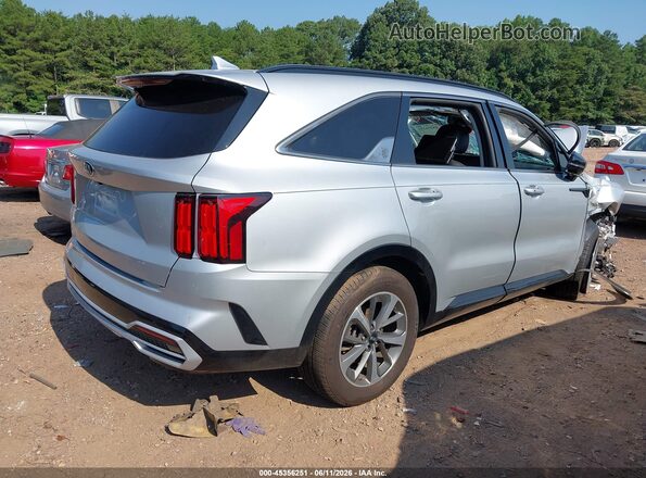 5XYRK4LFXMG047660 2021 KIA SORENTO Silver Rear right