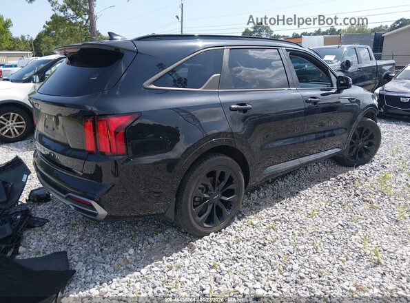 5XYRK4LFXNG119331 2022 KIA SORENTO Black Tył prawy