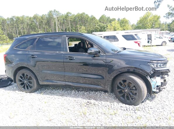 5XYRK4LFXNG119331 2022 KIA SORENTO Black Widok wnętrza z tyłu