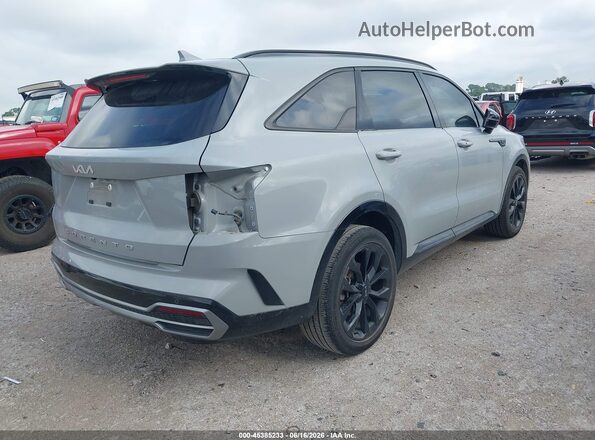 5XYRK4LFXNG126716 2022 KIA SORENTO Gray Задня права чверть