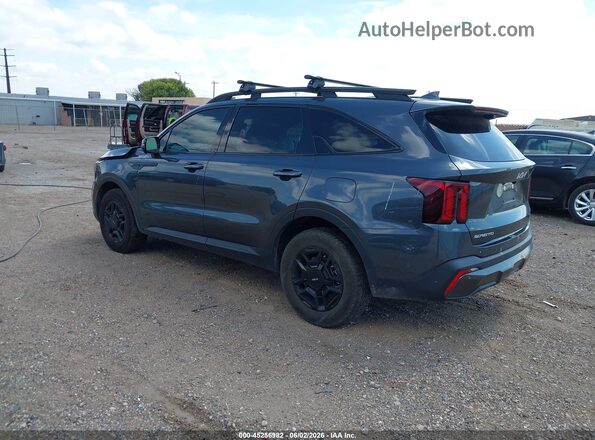 5XYRKDJF8RG261945 2024 KIA SORENTO Серый Задняя левая четверть