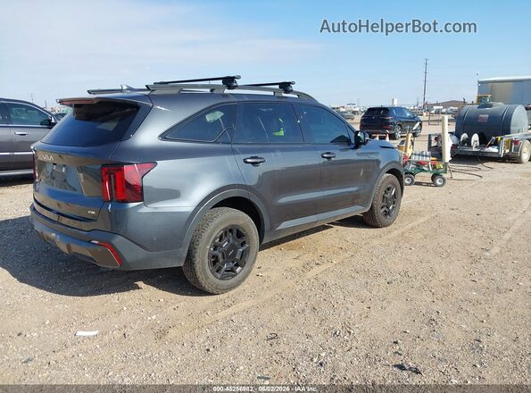 5XYRKDJF8RG261945 2024 KIA SORENTO Серый Задняя правая четверть