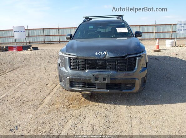 5XYRKDJF8RG261945 2024 KIA SORENTO Серый Вид спереди