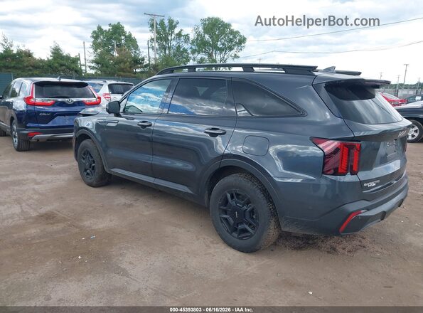5XYRKDJF9RG257564 2024 KIA SORENTO Серый Задняя левая четверть