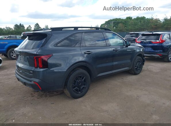 5XYRKDJF9RG257564 2024 KIA SORENTO Серый Задняя правая четверть