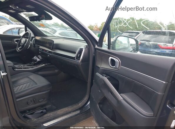 5XYRKDJF9RG257564 2024 KIA SORENTO Серый Вид салона спереди
